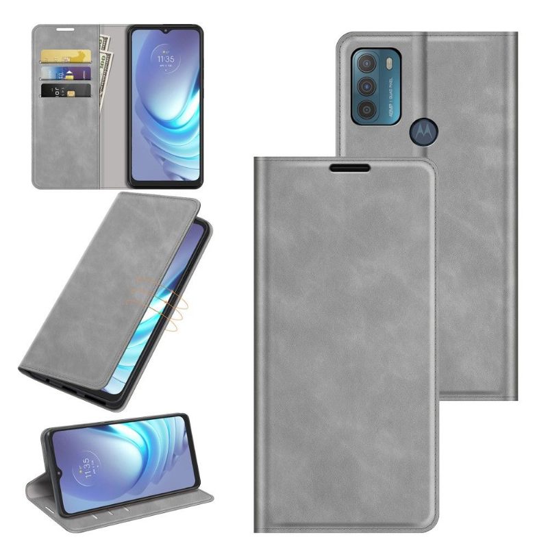 Case voor Motorola Moto G50 Bescherming Kunstleer Functie Stand