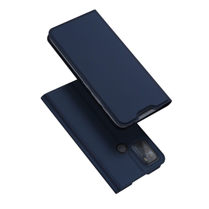 Cover voor Motorola Moto G50 Zakelijk Satijneffect