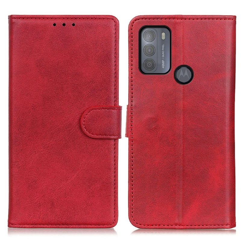 Folio-hoesje voor Motorola Moto G50 Marius Mat Leereffect