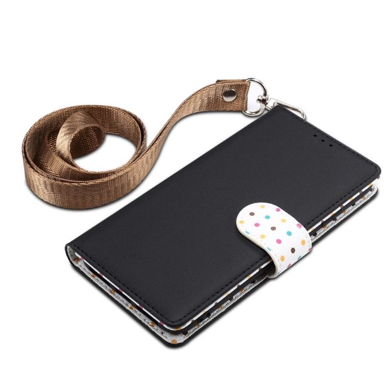 Case voor Samsung Galaxy A70 Bescherming Vintage Stippen