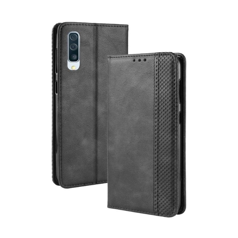 Case voor Samsung Galaxy A70 Leer In Cirénius-stijl