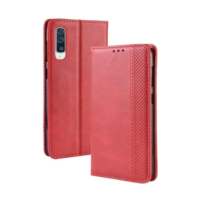 Case voor Samsung Galaxy A70 Leer In Cirénius-stijl