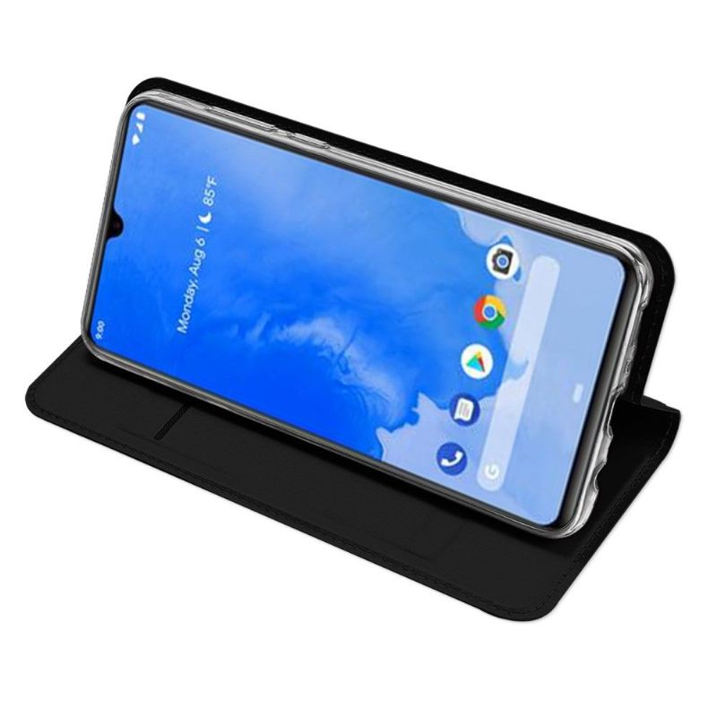 Cover voor Samsung Galaxy A70 Anti-fall Zakelijk Kunstleer