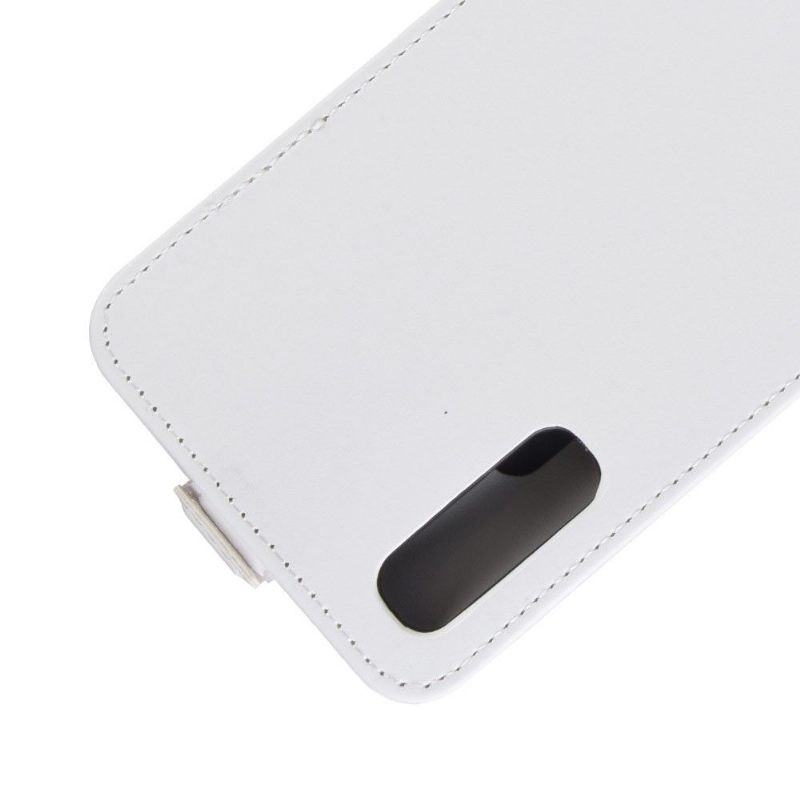 Cover voor Samsung Galaxy A70 Folio-hoesje Verticaal Kunstleer