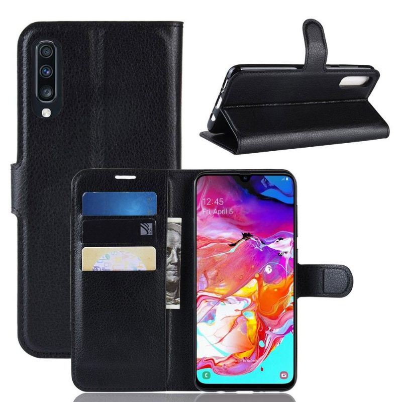 Cover voor Samsung Galaxy A70 Stijl Lederen Kaarthouder