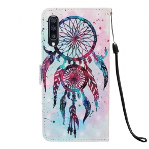 Folio-hoesje voor Samsung Galaxy A70 Dream Catcher-kaarthouder