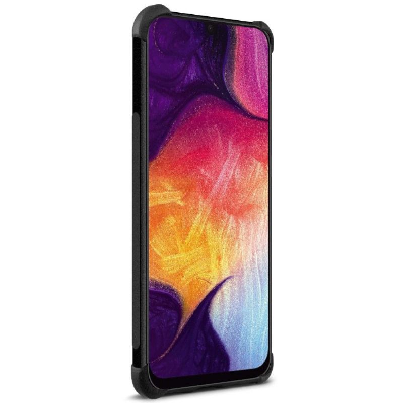 Hoesje voor Samsung Galaxy A70 Klasse Protect - Mat Zwart