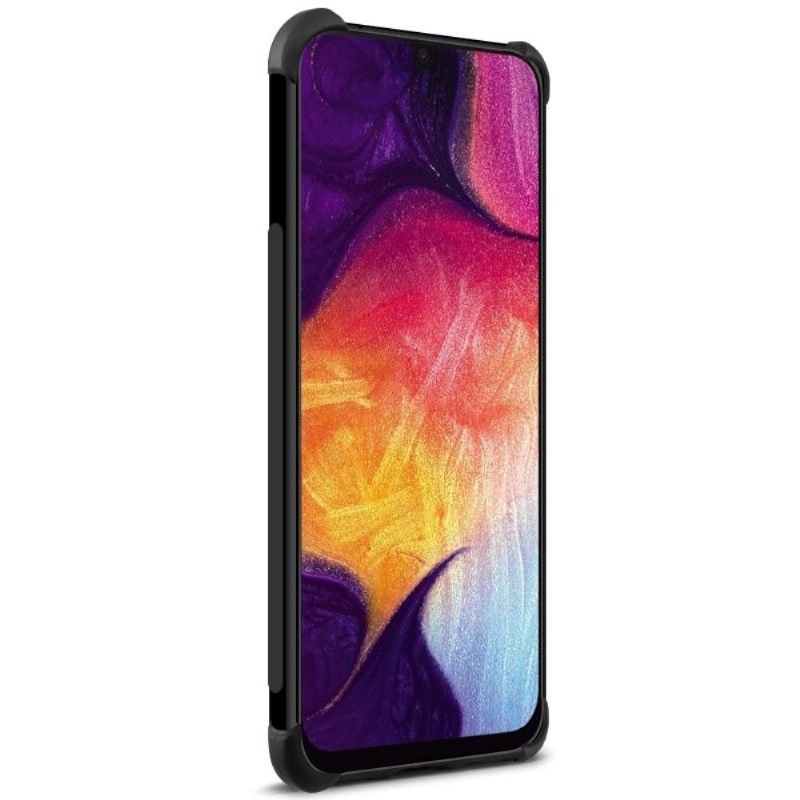 Hoesje voor Samsung Galaxy A70 Klasse Protect - Metallic Zwart