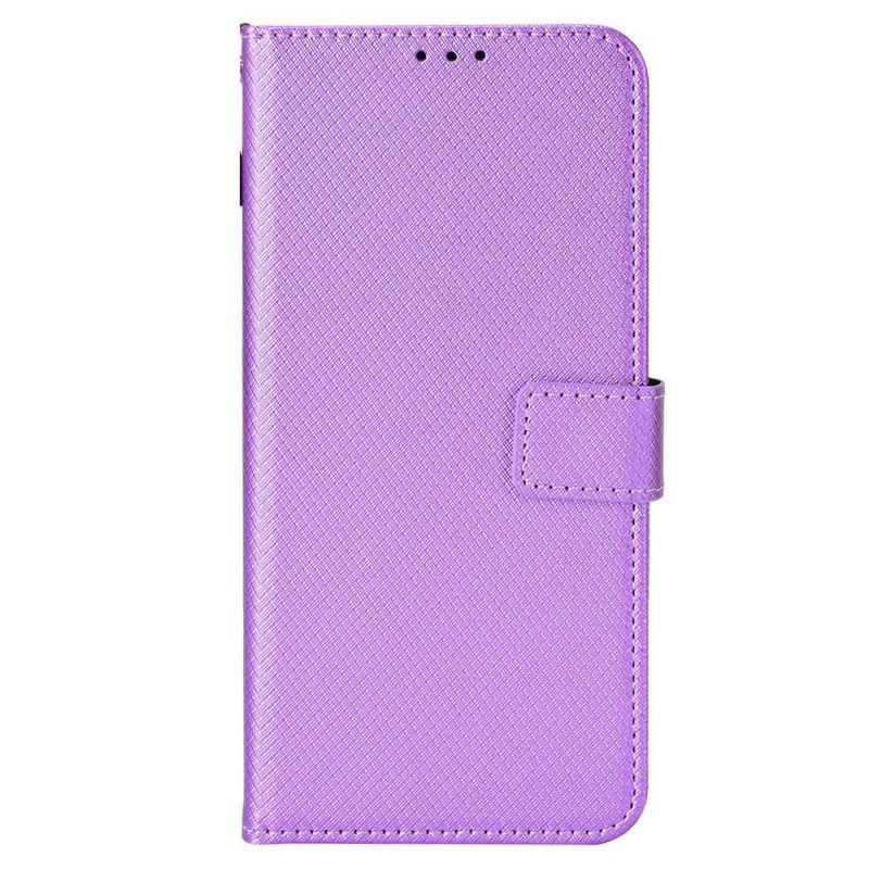 Folio-hoesje voor Xiaomi 12T / 12T Pro Met Ketting Kunstleren Riem