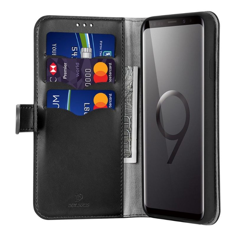 Folio-hoesje voor Samsung Galaxy S9 Kado Leder Effect Serie