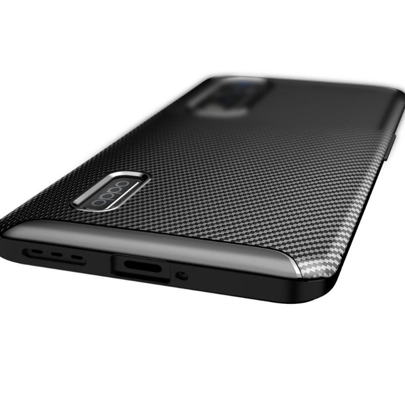 Telefoonhoesje voor Oppo Find X2 Pro Bescherming Karbon Classy