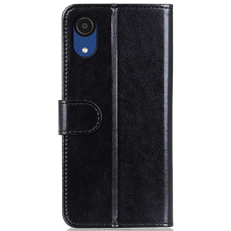 Case voor Samsung Galaxy A03 Core Folio-hoesje Faux Leather Folio Stand Functie