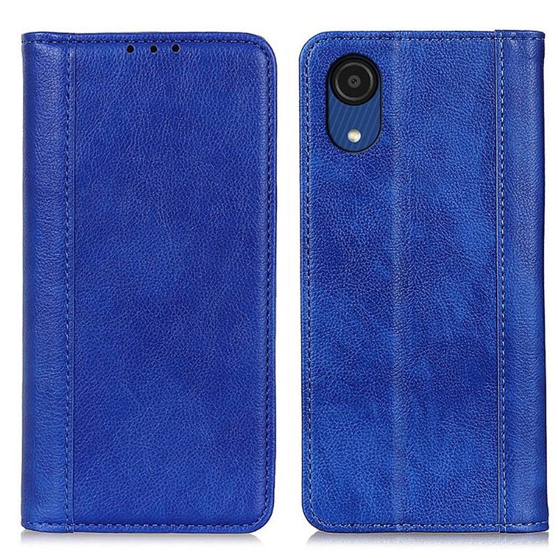 Cover voor Samsung Galaxy A03 Core Folio-hoesje Kunstleer Sylvester Folio