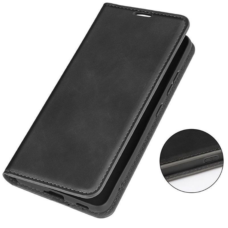 Cover voor Samsung Galaxy A03 Core Kunstleer Stand Functie