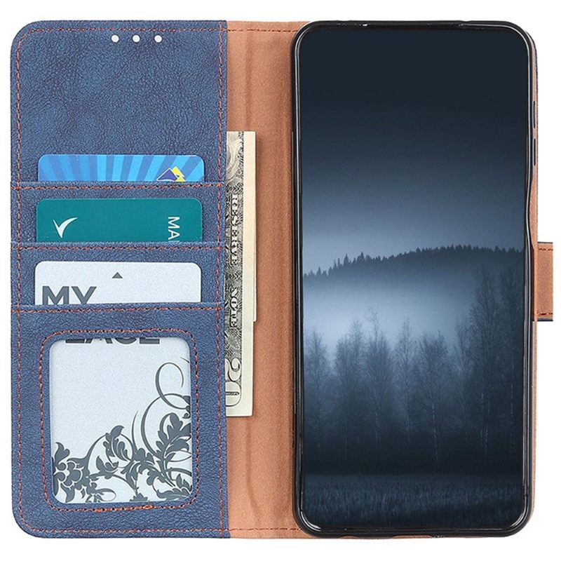 Flip Case voor Samsung Galaxy A03 Core Khazneh Retro Leder Effect