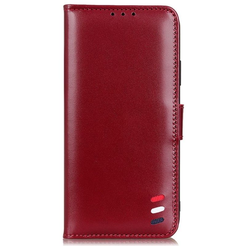 Folio-hoesje voor Samsung Galaxy A03 Core Anti-fall Melody Faux Leather Folio