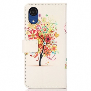 Folio-hoesje voor Samsung Galaxy A03 Core Bloemenboom