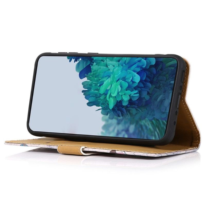 Folio-hoesje voor Samsung Galaxy A03 Core Bloemenboom