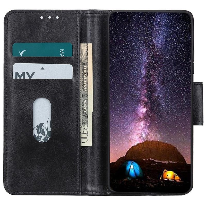 Folio-hoesje voor Samsung Galaxy A03 Core Faux Leather Folio Stand Functie