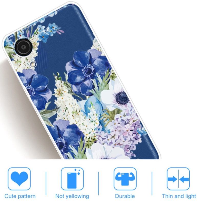 Hoesje voor Samsung Galaxy A03 Core Bloemen