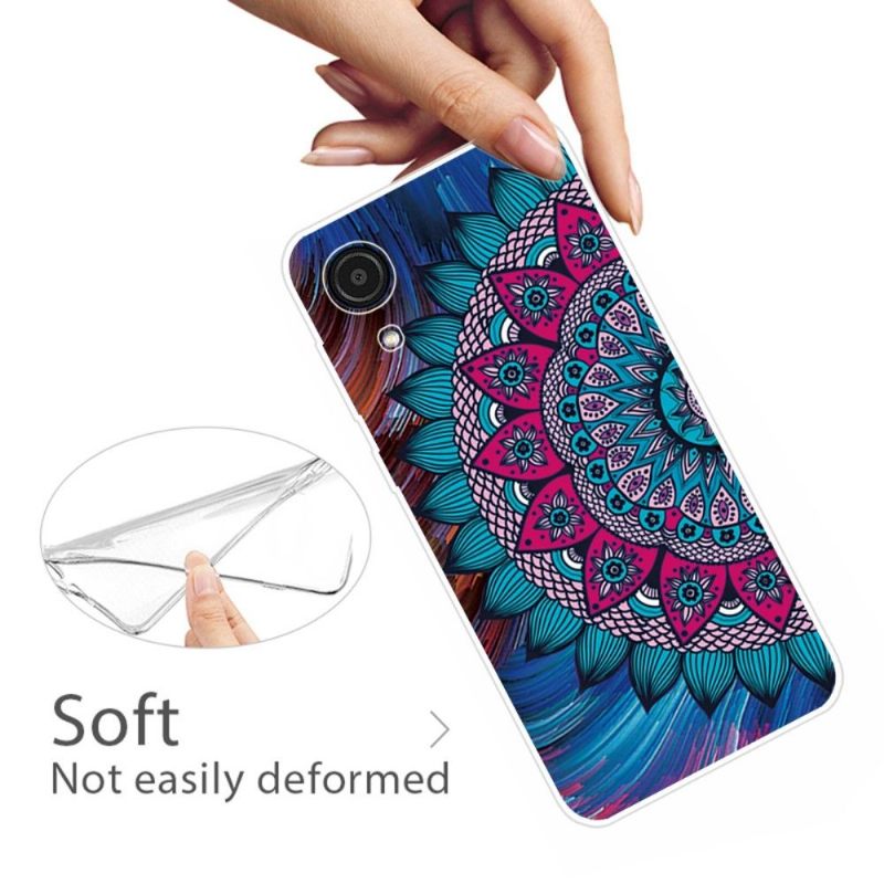 Hoesje voor Samsung Galaxy A03 Core Kleurrijke Mandala