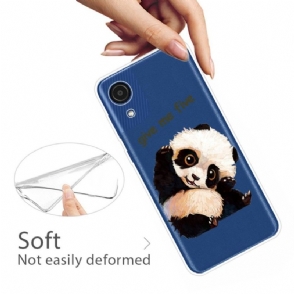 Hoesje voor Samsung Galaxy A03 Core Panda"geef Me Vijf"