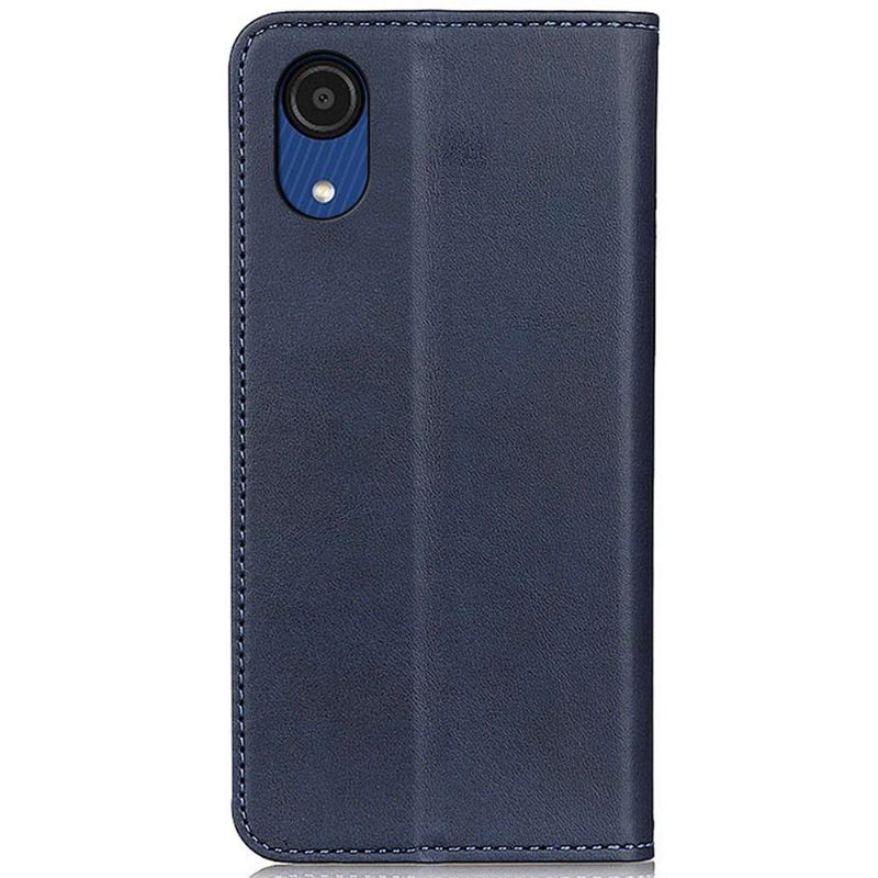 Leren Hoesje voor Samsung Galaxy A03 Core Bescherming Folio-hoesje Simone Flip Faux Verouderd Leer