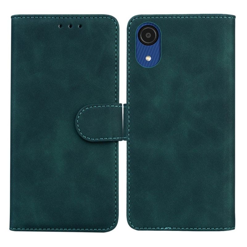 Leren Hoesje voor Samsung Galaxy A03 Core Roman Soft Touch