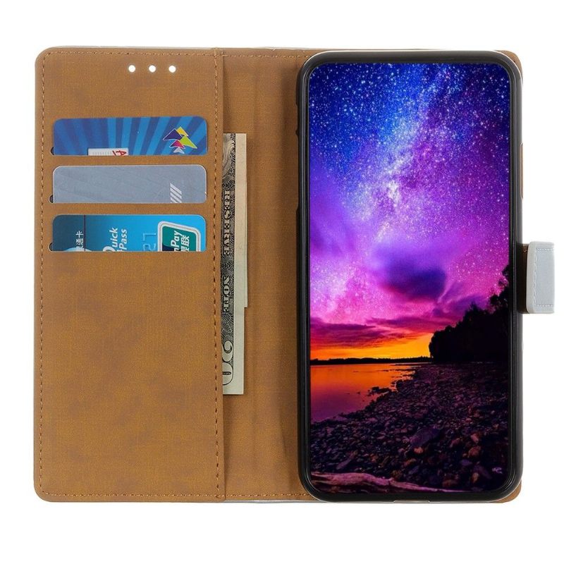 Folio-hoesje voor Oppo Reno 6 5G Basis Kunstleer