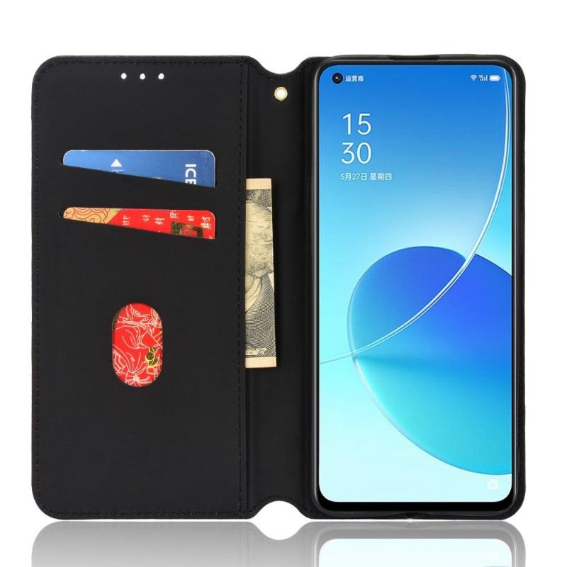 Folio-hoesje voor Oppo Reno 6 5G Ontwerpgeometrie