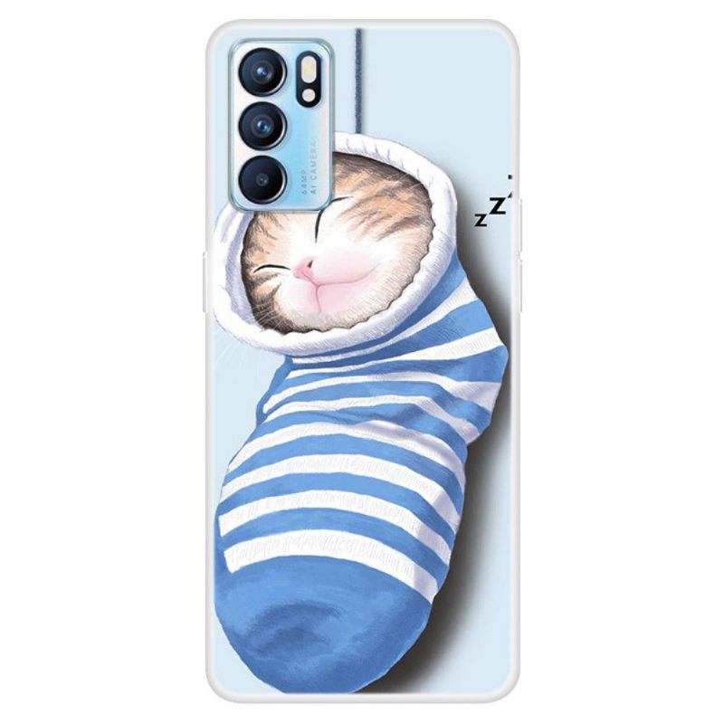 Hoesje voor Oppo Reno 6 5G Babykat