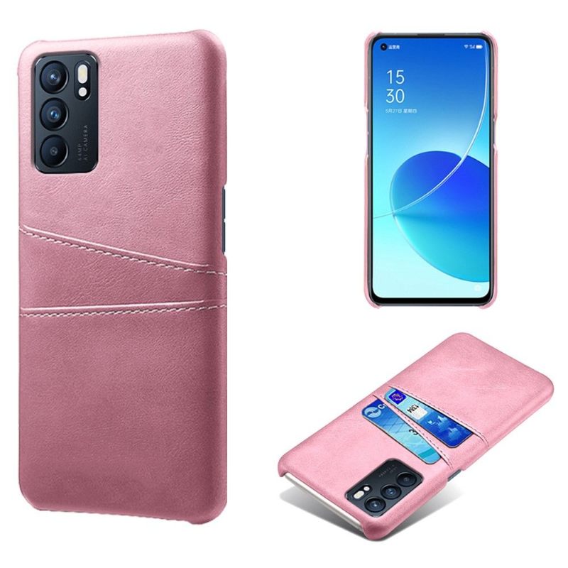 Hoesje voor Oppo Reno 6 5G Kaarthouder Melodie