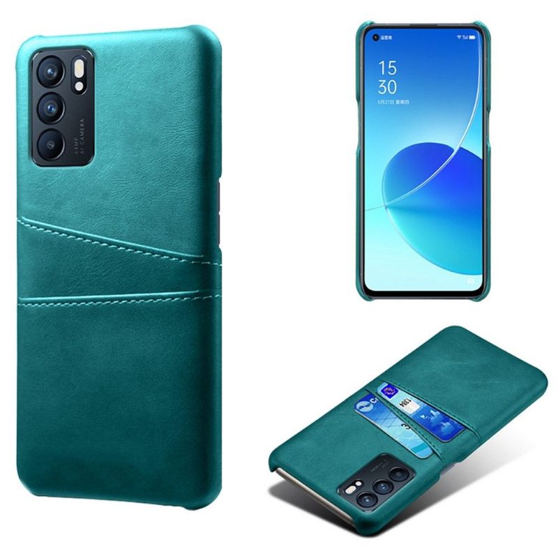 Hoesje voor Oppo Reno 6 5G Kaarthouder Melodie