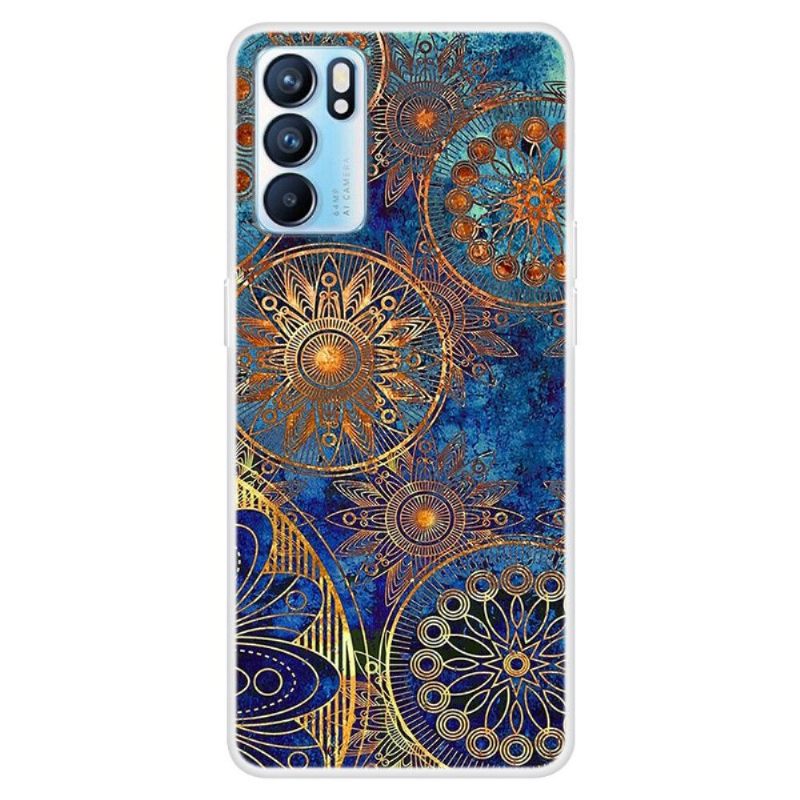 Hoesje voor Oppo Reno 6 5G Oude Mandala