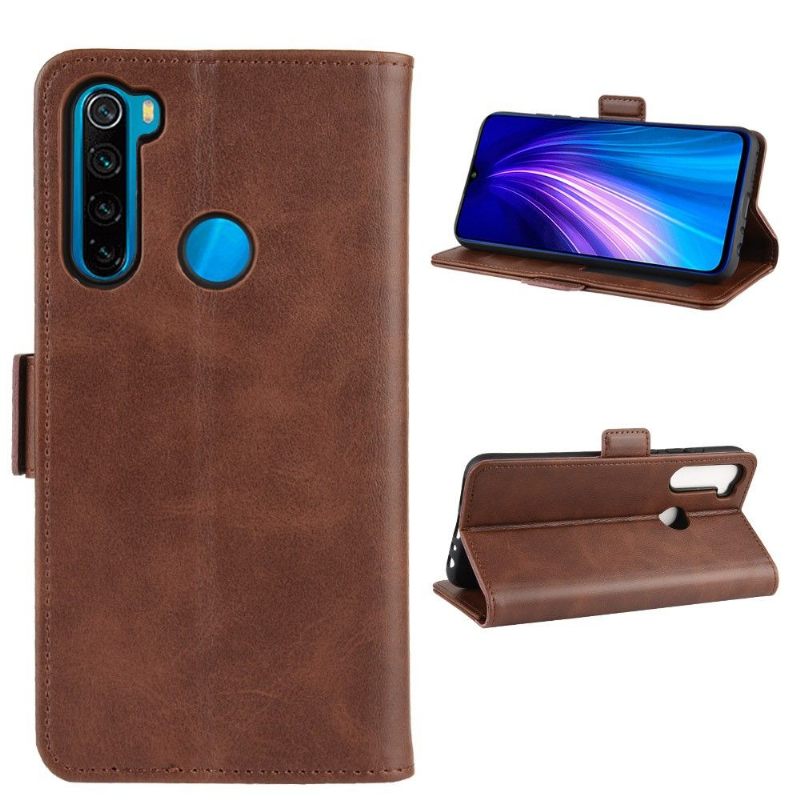 Cover voor Xiaomi Redmi Note 8T Anti-fall Portemonnee Leren Portemonnee Met Matte Leereffectcoating