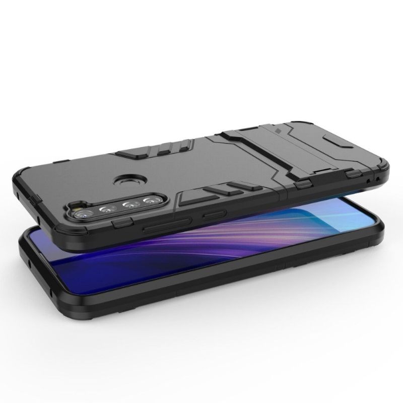 Hoesje voor Xiaomi Redmi Note 8T Anti-fall Cool Guard Schokbestendig Met Geïntegreerde Standaard