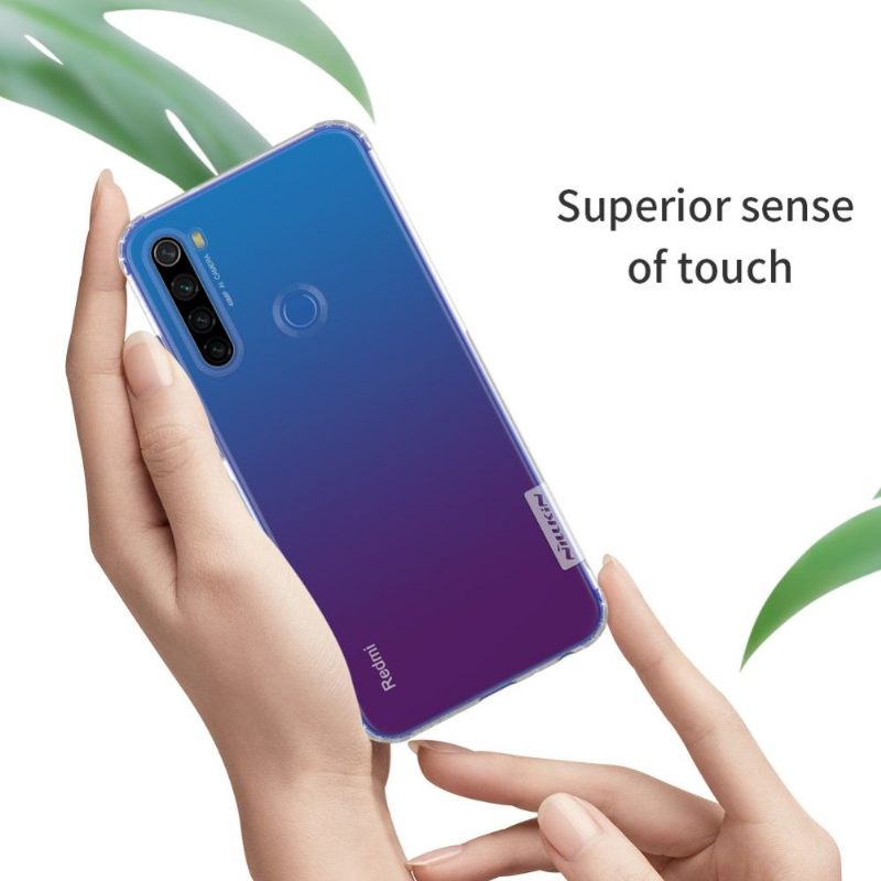 Hoesje voor Xiaomi Redmi Note 8T Transparante Gel Natuur