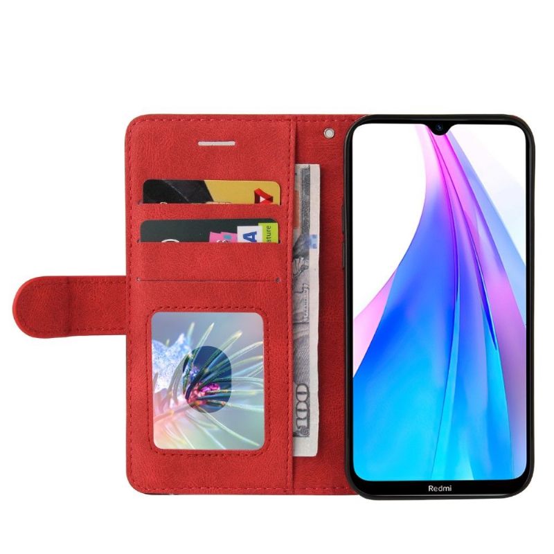 Leren Hoesje voor Xiaomi Redmi Note 8T Bicolor Artistiek