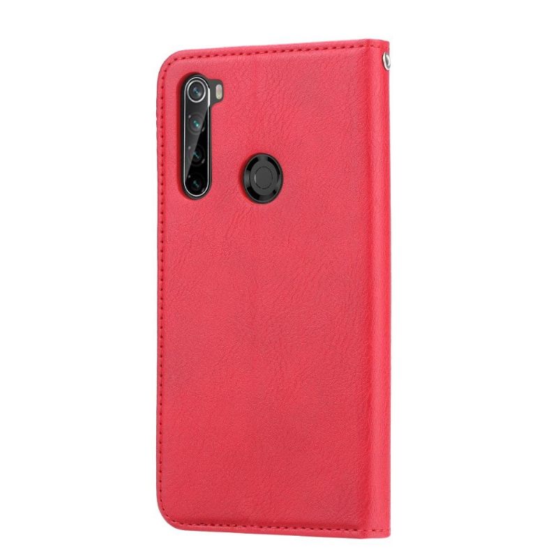 Leren Hoesje voor Xiaomi Redmi Note 8T Leren Effect Stand Case