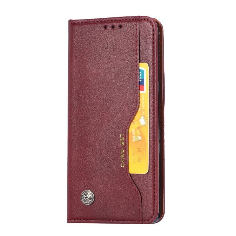 Leren Hoesje voor Xiaomi Redmi Note 8T Leren Effect Stand Case