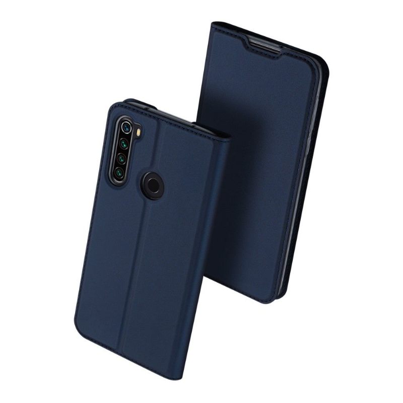 Leren Hoesje voor Xiaomi Redmi Note 8T Satijnen Coating