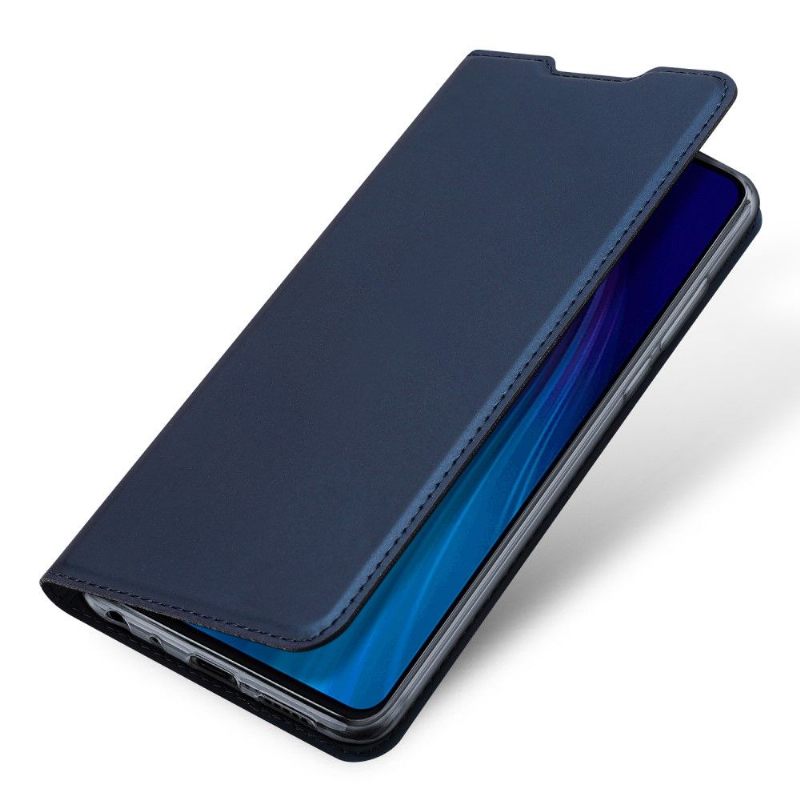 Leren Hoesje voor Xiaomi Redmi Note 8T Satijnen Coating