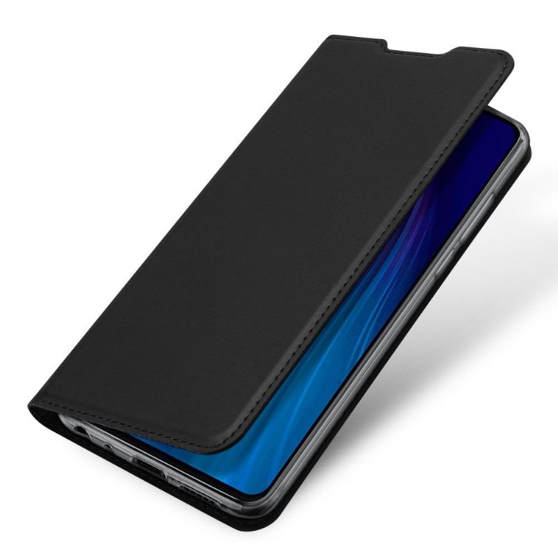 Leren Hoesje voor Xiaomi Redmi Note 8T Satijnen Coating