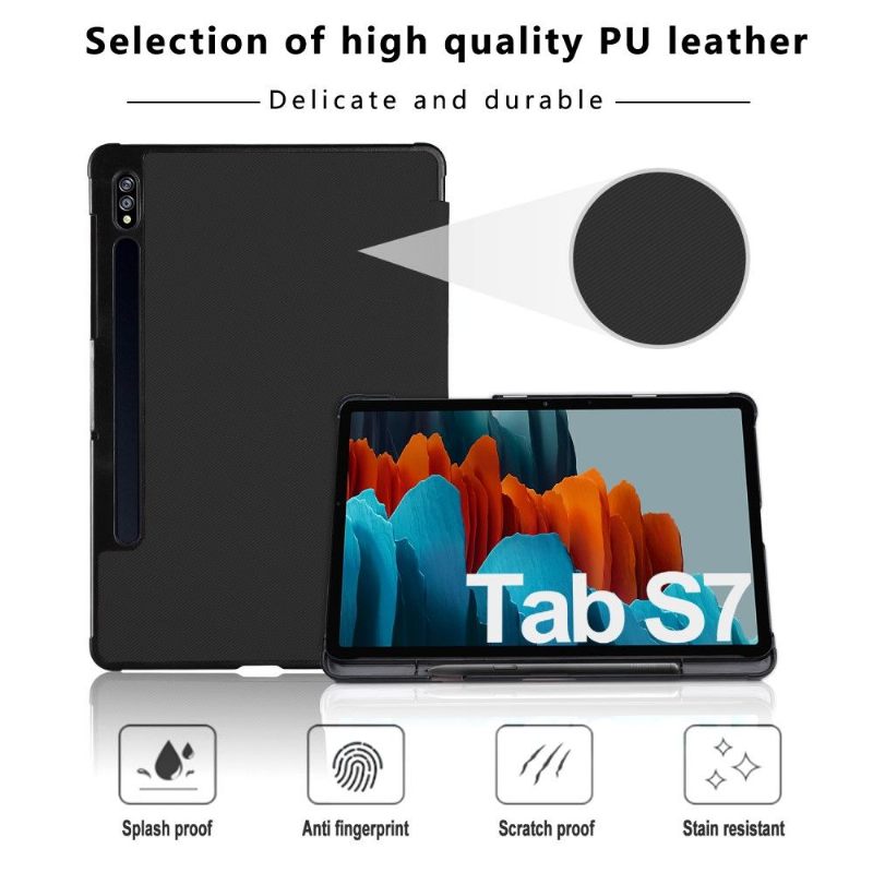 Hoesje voor Samsung Galaxy Tab S7 Folio-hoesje Slim