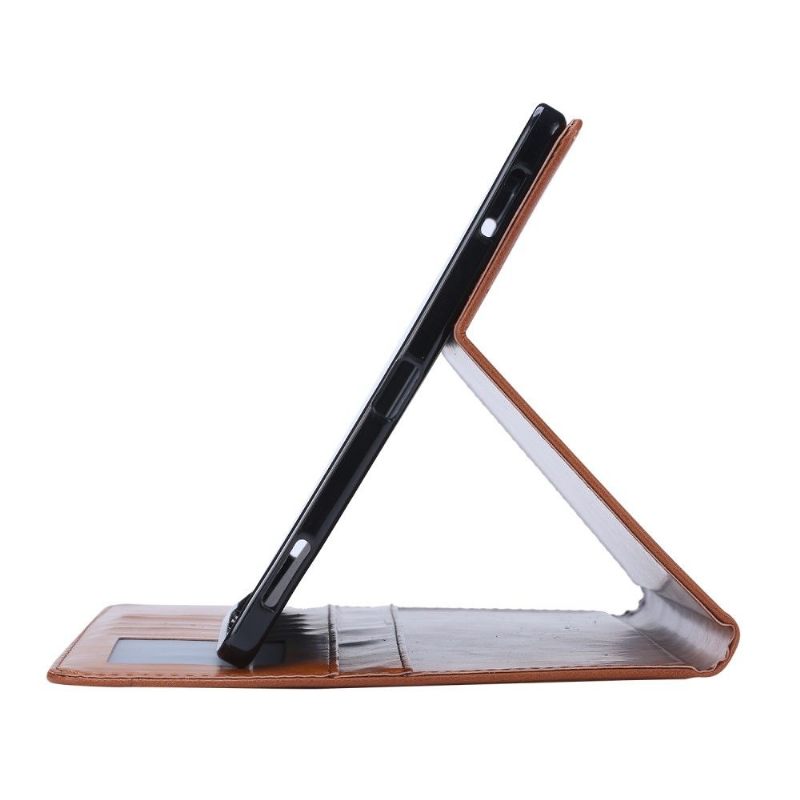 Leren Hoesje voor Samsung Galaxy Tab S7 Stand Case Kaarthouder