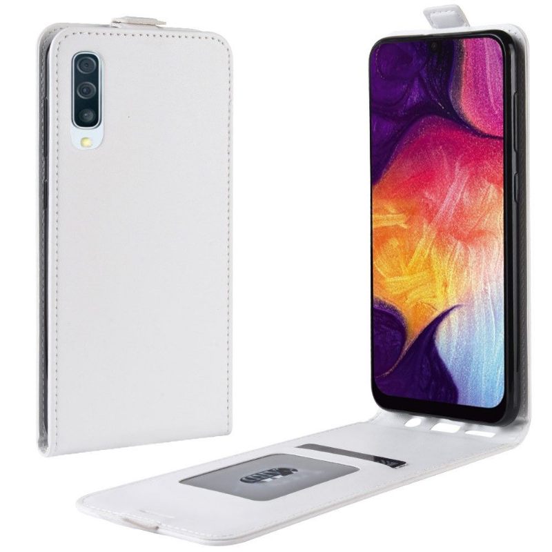 Case voor Samsung Galaxy A50 Folio-hoesje Verticaal Kunstleer