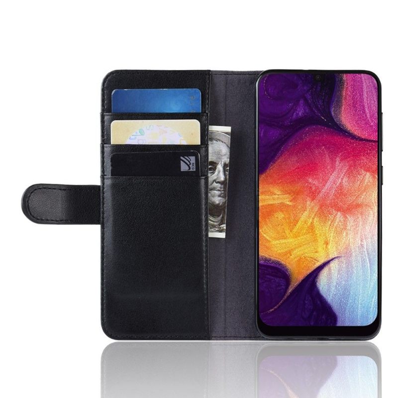 Cover voor Samsung Galaxy A50 Anti-fall Portemonnee Leren Premium Leer