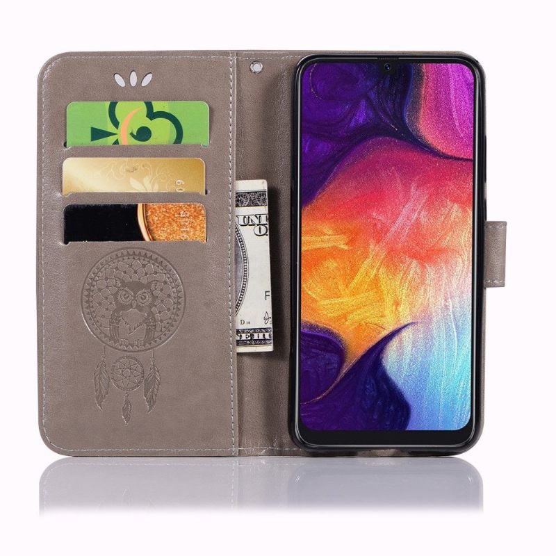 Cover voor Samsung Galaxy A50 Dromenvanger Uil