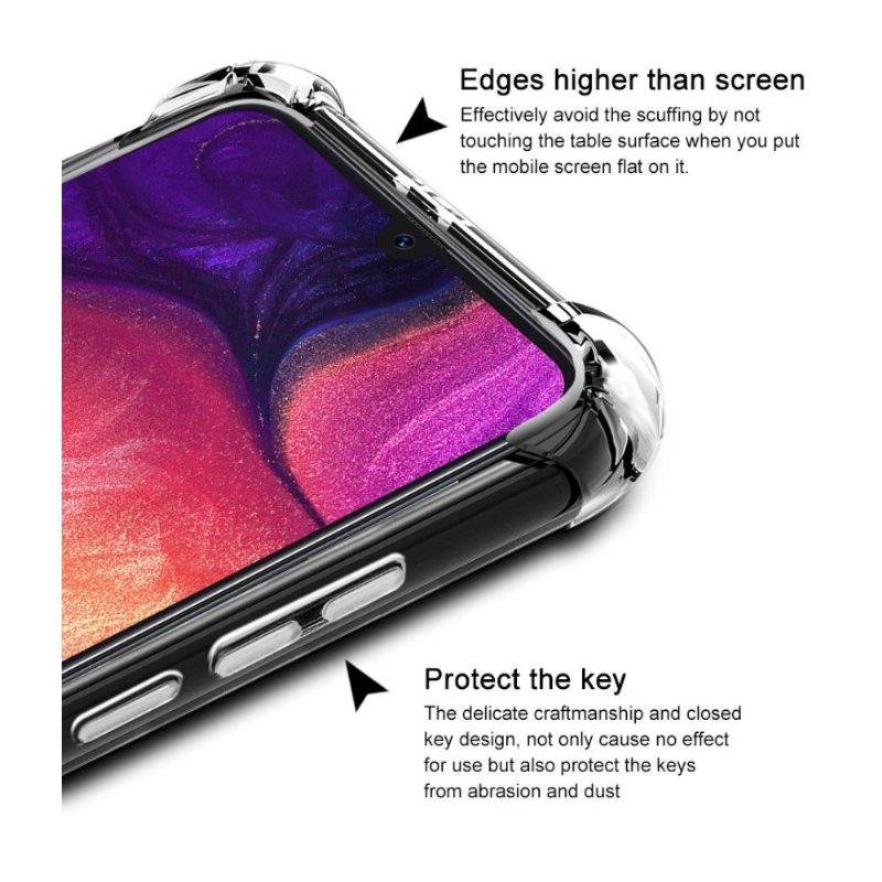 Hoesje voor Samsung Galaxy A50 Anti-fall Klasse Beschermen - Wissen