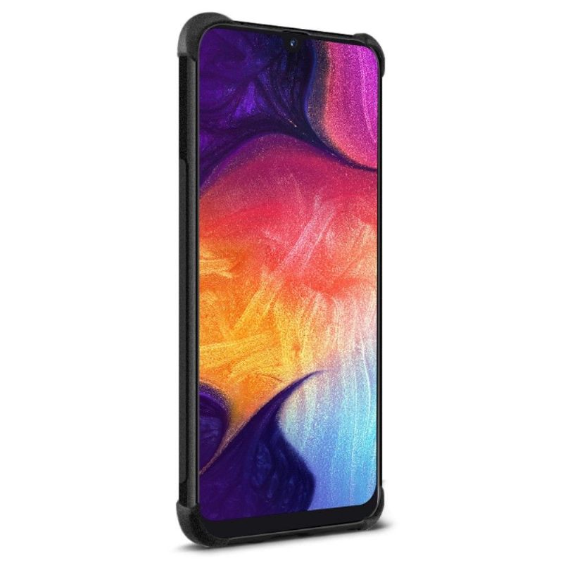 Hoesje voor Samsung Galaxy A50 Klasse Protect - Mat Zwart